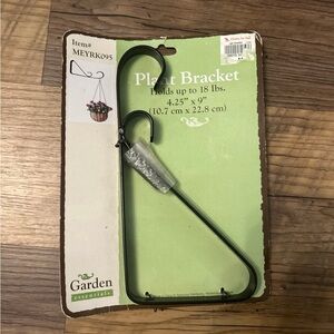 Better Homes And Gardens Black Plant Bracket Hook